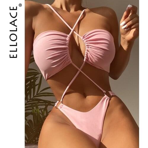 Купальники бандо ELLOLACE China At AliExpress