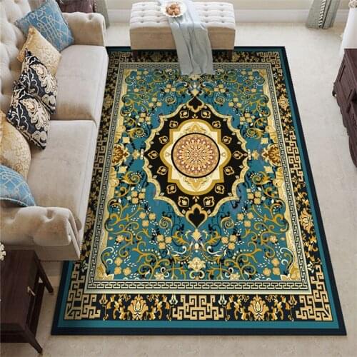 European carpet living room coffee table sofa bedroom bedside home rectangular carpet can be washed
