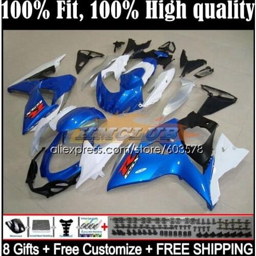 Injection For SUZUKI GSXR1000 K9 GSXR-1000 09 10 11 12 13 14CL.131 GSXR 1000 2011 2012 2013 2014 2015 2016 Fairings gool white
