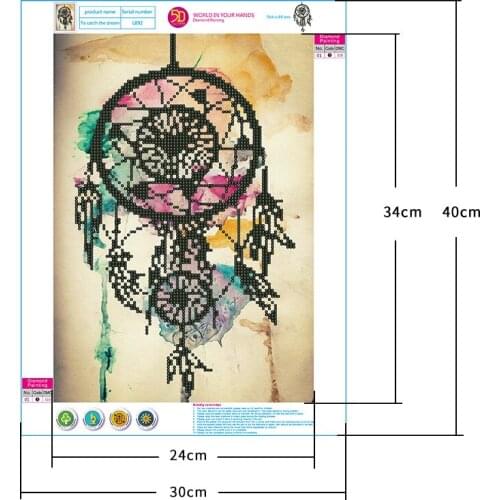 Dreamcatcher 5D Diamond Painting DIY Picture Paste Diamond Painting Home Decor Gift cross embroidery