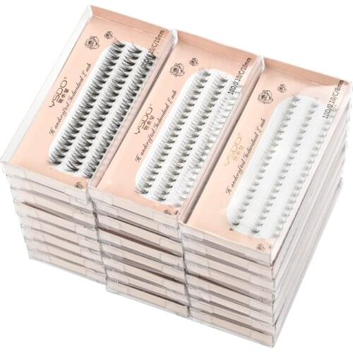 Eyelash Extension Wholesale 10/20/30/40/50 Boxes Individual Lashes Soft Eyelash Extension False Eyelashes Bulk Makeup Tools