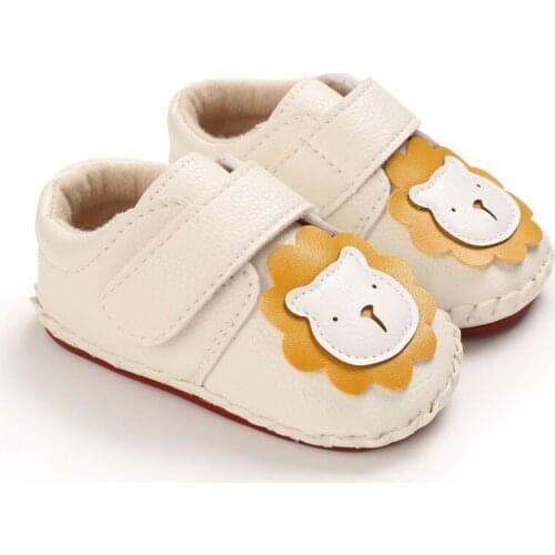 HH 2021 New Spring Autumn Baby Shoes Newborn Toddler Shoe Babies 0-18 Months Boys Girls 3 Colors Cute Animal Cotton Soft Shoes