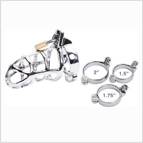 Wholesale 20pcs/lot Male Metal Chastity Device,Cock Cage,Penis Ring,Penis Lock,Cock ring,Adult Game M300