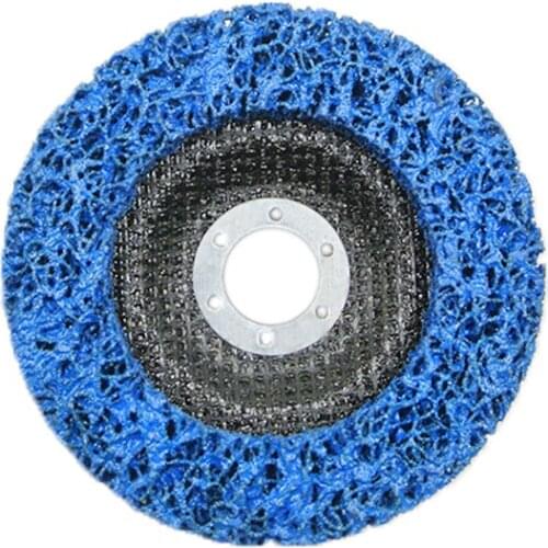 SATC 5 Psc 4.5*7/8 Inch Poly Strip Disc Wheel Abrasive Grinders Clean Tool for Rust, Paint , Oxidation