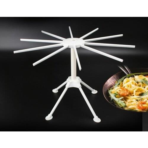 Folding Pasta Drying Rack Noodle Rack Spaghetti Holder Cooking Tool Pressing Accessories White Green Yellow Convenient