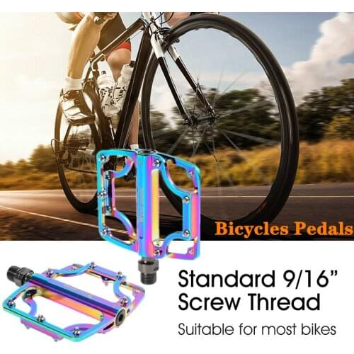 Ultralight 3 Bearings Pedal Bicycle Bike Pedal Anti-slip Footboard Bearing Quick Release Aluminum Alloy Bike Accessories