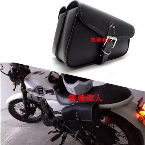 Universal Trunk for Motorcycle Luggage Tool Saddle Bag Wear Resistant and Large Capacity for Halley/Honda/Suzuki/Kawasaki/Yamaha