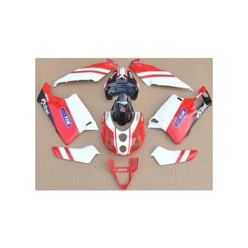 Wotefusi Bodywork Fairing ABS UV Injection Molding For Ducati 999 749 2003 2004 (DB)