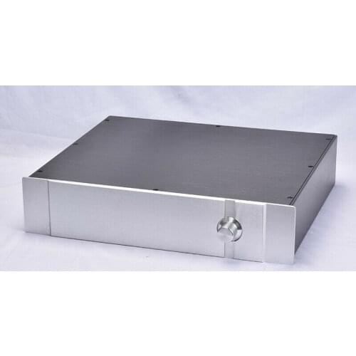 ZEROZONE DIY PASS Style Aluminum Preamp Chassis Amp Box / Case 430*90*362mm L14-42
