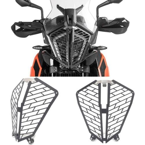 FOR 790 Adventure/R/S Acrylic Grill Motorcycle Headlight Head Light Guard Protector Cover Protection Clear