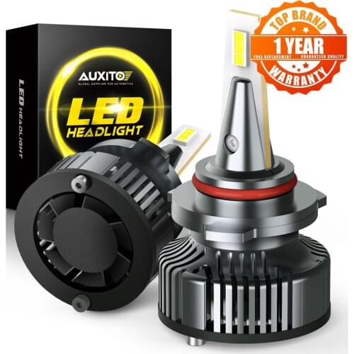 AUXITO 2Pcs H11 9012 LED H4 Lamps Car Headlight H8 H9 HB3 9005 9006 HB4 LED Bulb 16000LM 80W For Honda CRV Civic Accord Fit HR-V