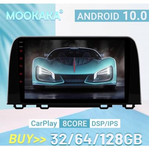 For Honda CRV 2017-2019 Android 10.0 4+128G Screen Car Multimedia DVD Player GPS Navigation Auto Radio Audio Stereo Head Unit