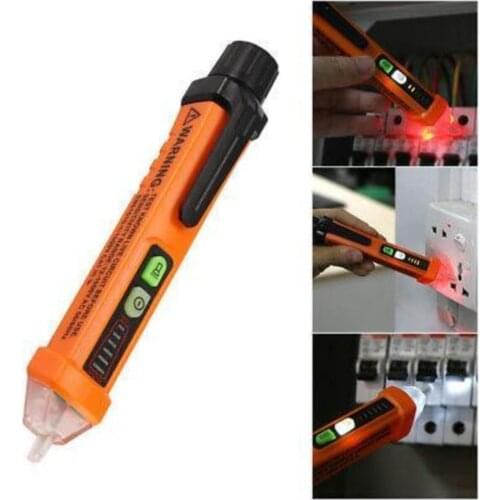 UT12 Pro AC Voltage Detector Non Contact Voltage Pencil Stick 12V-1000V Socket Wall Electric Power Sensor Tester Pen LED