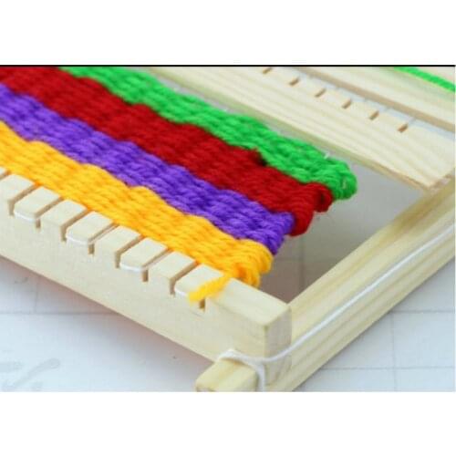 DIY loom manually invented braiding model material scientific experiment assembly puzzle toys