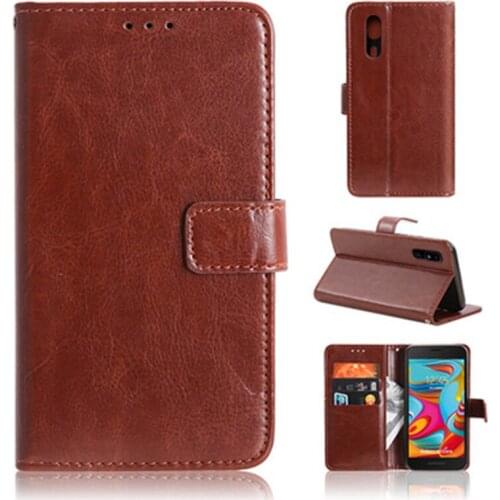 For Samsung Galaxy J7 2018 Flip Phone Case For Samsung Galaxy J7 2018 SM-A750F Cover Luxury classic PU Leather Phone Case