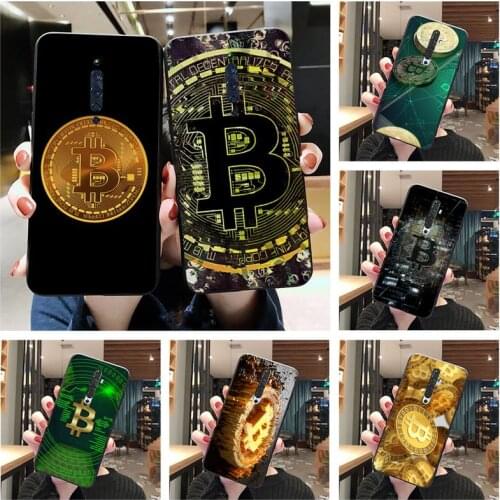 Elegant I Love Accept Bitcoin Phone Case For Oppo A5 A9 2020 Reno2 z Renoace 3pro A73S A71 F11