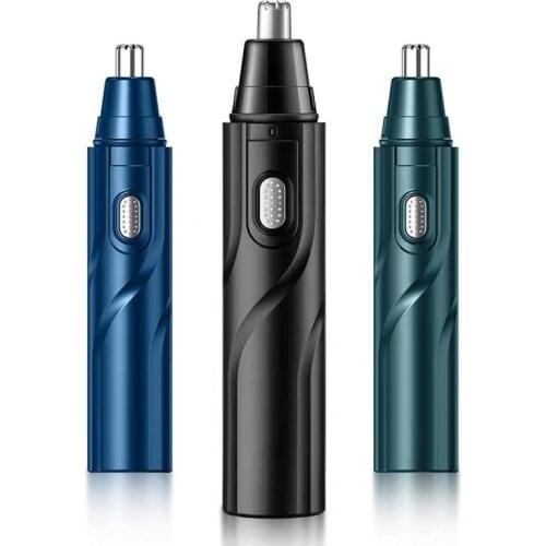 Electric Nose Hair Trimmer Mens Nose Cleaning Hair Remover Mens Artifact Rechargeable Nose Hair Timmer Women Eyebrow Trimmer