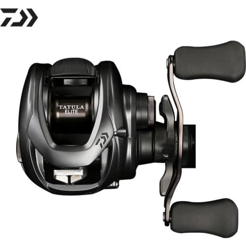DAIWA Tatula Elite P/F 6.3:1 7.1:1 8.1:1 Gear Ratio EVA Aluminum Spool Knobs Left or Right Hand Crank Saltwater Baitcasting Reel