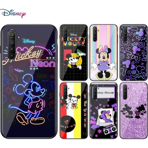 Disney Cartoon Fashion Minnie Mickey Mouse For OPPO A93 A92 A73 A53S A52 A32 A31 A12E A1K Find X2 X3 Pro Lite Neo Phone Case