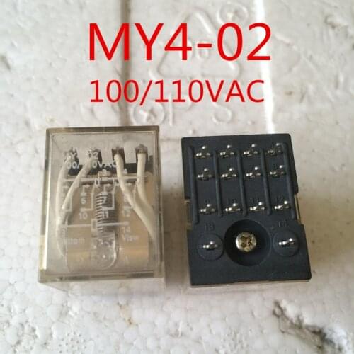 MY4-02 100/110VAC Relay MY4-02
