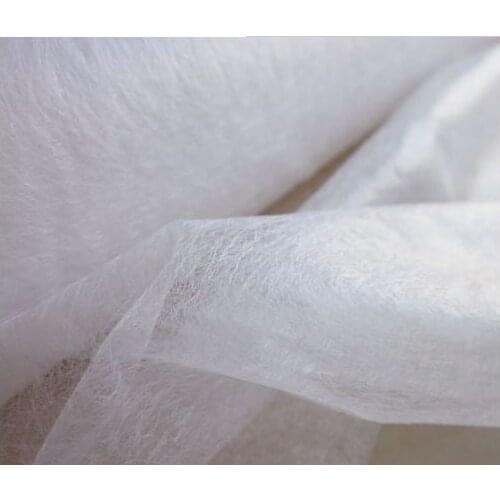 200x112cm Nonwoven Fusible Interlining Easy Iron On Sewing Fabric Join Patchwork Interlining Double Faced Adhesive Batting