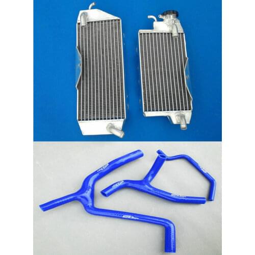 NEW Aluminum Racing Radiator and Silicone Hose for 2009-2015 Kawasaki KXF450 KX 450F KX450F KXF 450 2010 2011 2012 2013 2014