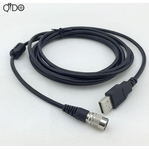 New Trimble DINI 03 USB Data Download Cable For Trimble electronic level data transmission download (6 pin)