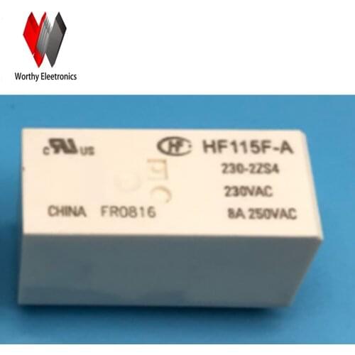 Wholesale 10pcs/lot relay HF115F-A-230-2ZS4