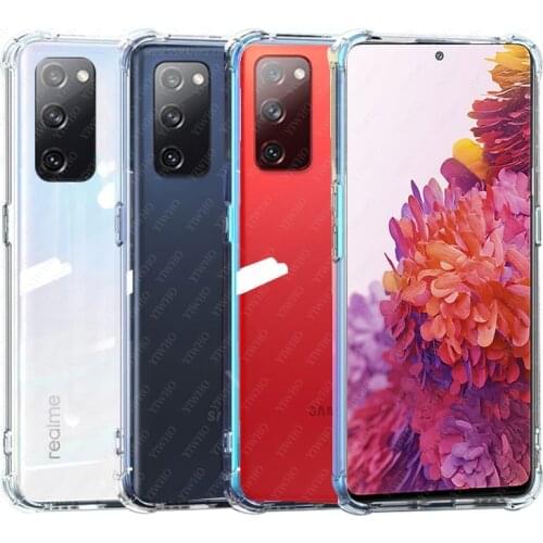 Transparent Clear TPU Silicone Case for Samsung Galaxy S20 FE on For Galaxy S20FE 5G 4G S20 Lite G781 Protection Shield COVER