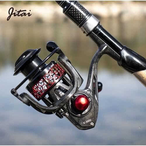 JITAI Carbon Fiber Ultralight Fishing Spinning Reel Metal Wire Cup Ourdoor Left Right Reel Olta Makaralar Carretilha Coils Wheel