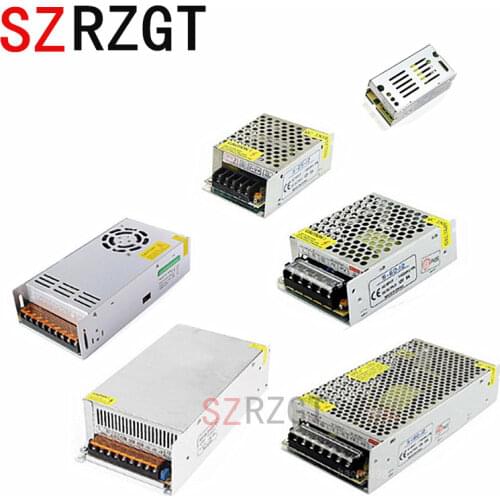 Lighting Transformer 1A 2A 3A 5A 10A 15A 20A 30A 40A 50A 110-265V to 12V LED driver switch power supply adapter for LED strip