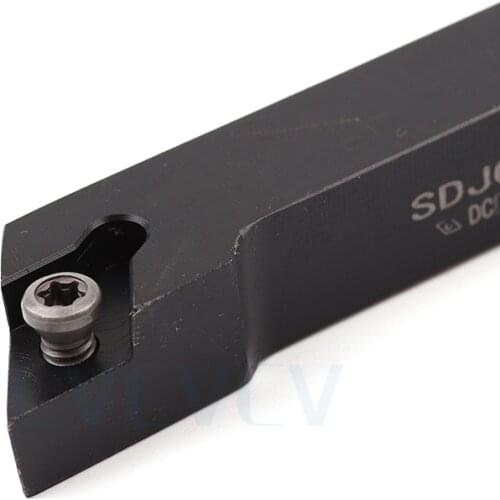 SDJCR1212H11 SDJCR1616H11 SDJCR2020K11 SDJCR2525M11 CNC Lathe Tool Holders SDJCL Carbide Inserts External Turning Tool Holders