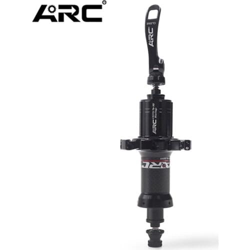 ARC LIGHT CARBON REAR BIKE HUB 10 11 SPEED RIM QR SKEWER 130MM FOR SHIMANO ROAD BICYCLE HUB 24H STRAIGHT PULL SPOKE HUB PART
