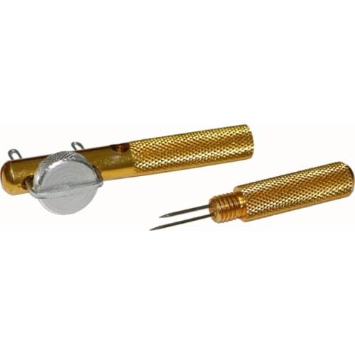 High Quality Aluminum Alloy Fishing Hook Tier Fishing Line Knotter with Sub-line Tier Knots Tie Device Fishing Tool