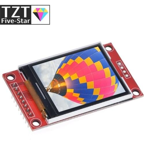 TZT 1.8 inch TFT LCD Module LCD Screen Module SPI serial 51 drivers 4 IO driver TFT Resolution 128*160 For Arduino