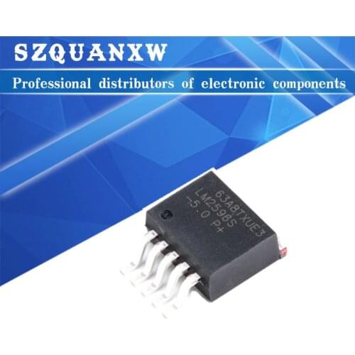 10pcs/lot LM2596S-5.0 LM2596S-ADJ LM2596S LM2596 2596 TO-263 In Stock