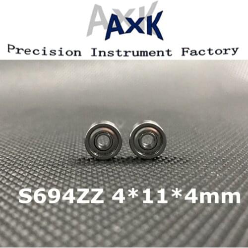 2021 Limited Special Offer S694zz Abec-3 (10pcs) 4x11x4mm Stainless Steel Ball Bearings S694z S619/4z