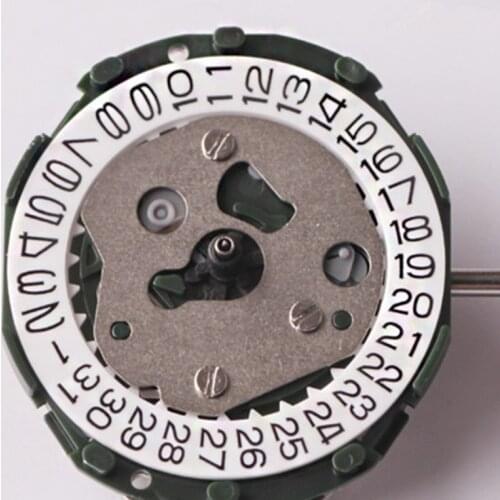 New and original Japanese 2035 movement 2015 womens single calendar three-hand watch movement accessories without batteries