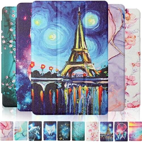 Tablet Coque For Samsung Galaxy Tab A 10 1 2019 Case Tri-Fold Leather Cute Case For Funda Samsung Tab A 10.1 2019 T510 T515 Case