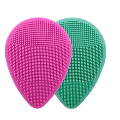 Facial Cleansing Silicone Brush Skin Blackhead Pore Cleaner Massager Scrub Face