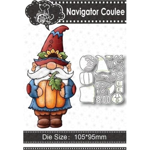 Metal cutting mold Dwarf Pumpkin Died to scrapbook layered drawing craft supplies Cutting decoration Stamp 2021