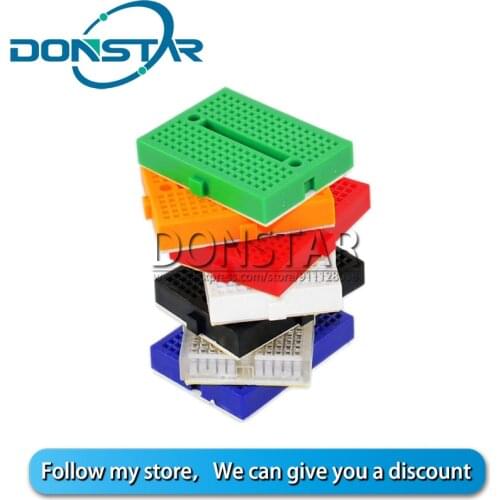 Mini Breadboard 170 Tie-points Circuit board Experiment Board SYB-170 Solderless Prototype SYB170 Test Board For Arduino Diy Kit