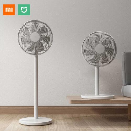 NEW Xiaomi Mijia floor fan intelligent control 7 feather leaf large volume quiet sleep wind table floor fan dual purpose