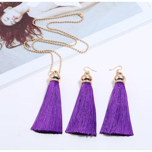 2020 New Trend Bohemian national romantic long tassel for women