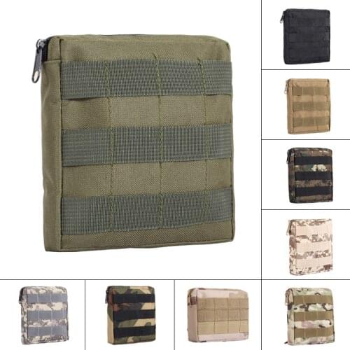 Hunting Nylon Pouch Bag Molle Tactical Waist EDC Tool Gear Survival Waterproof Phone Case Back Waist Utility Outdoor Soft Pouch