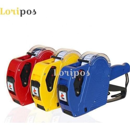 Plastic Price Labeller 1 Line 8 Digits With Label Cover, Handheld Sticker Label Pricing Gun, Date Price Labeler #5500 Tag Marker