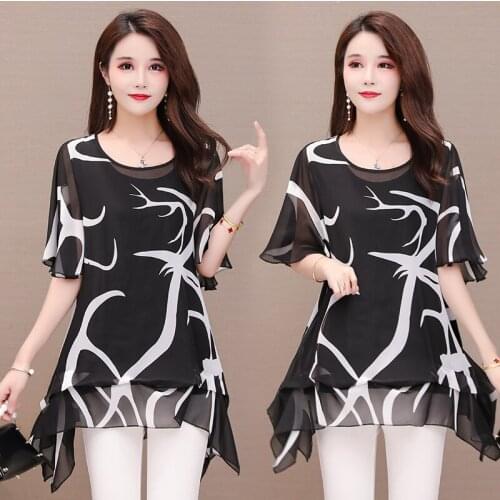 Блузки с цветами Qingerant China At AliExpress