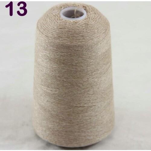 Sales 1X100g high quality 100% pure cashmere warm soft hand-woven tower yarn Biege 26213