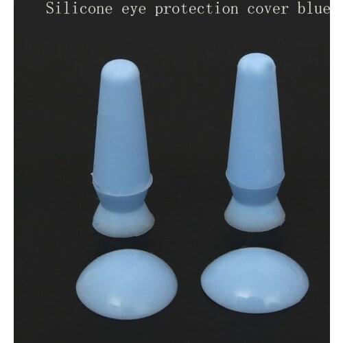 Silicone Eyeball Protective Cover, Embedding Thread Double Eyelid Double Eyes Prosthetic Eye Piece Suction Cup