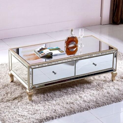 Modern High quality Living Room Wooden furniture wood TV Stand coffee table set xqd009